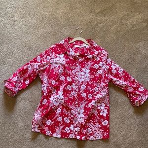 Cold Water Creek No Iron Blouse